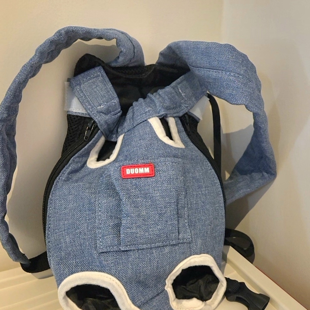 Denim Pet Front Carrier